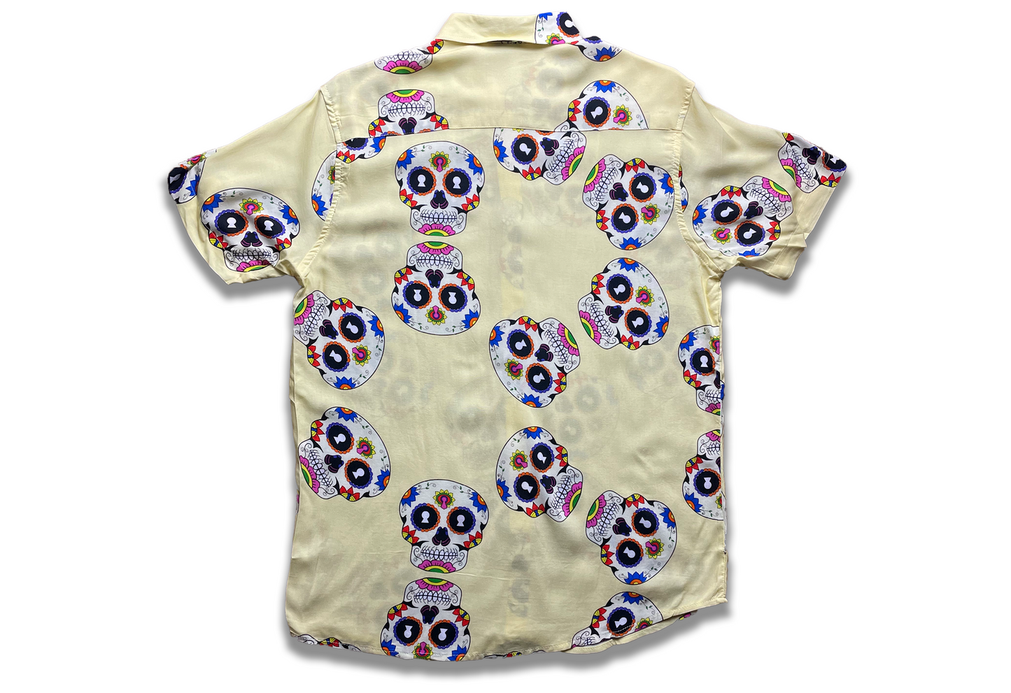 Button up Shirt "CALAVERAS" Cream | Lè Phresh - Lè Phresh