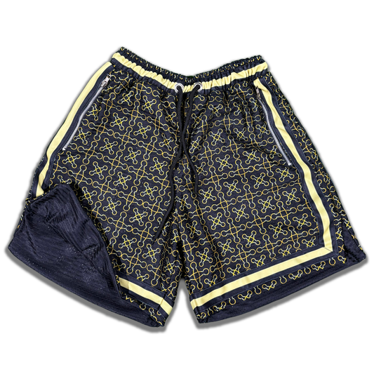 Signature Pattern Shorts - Lè Phresh 