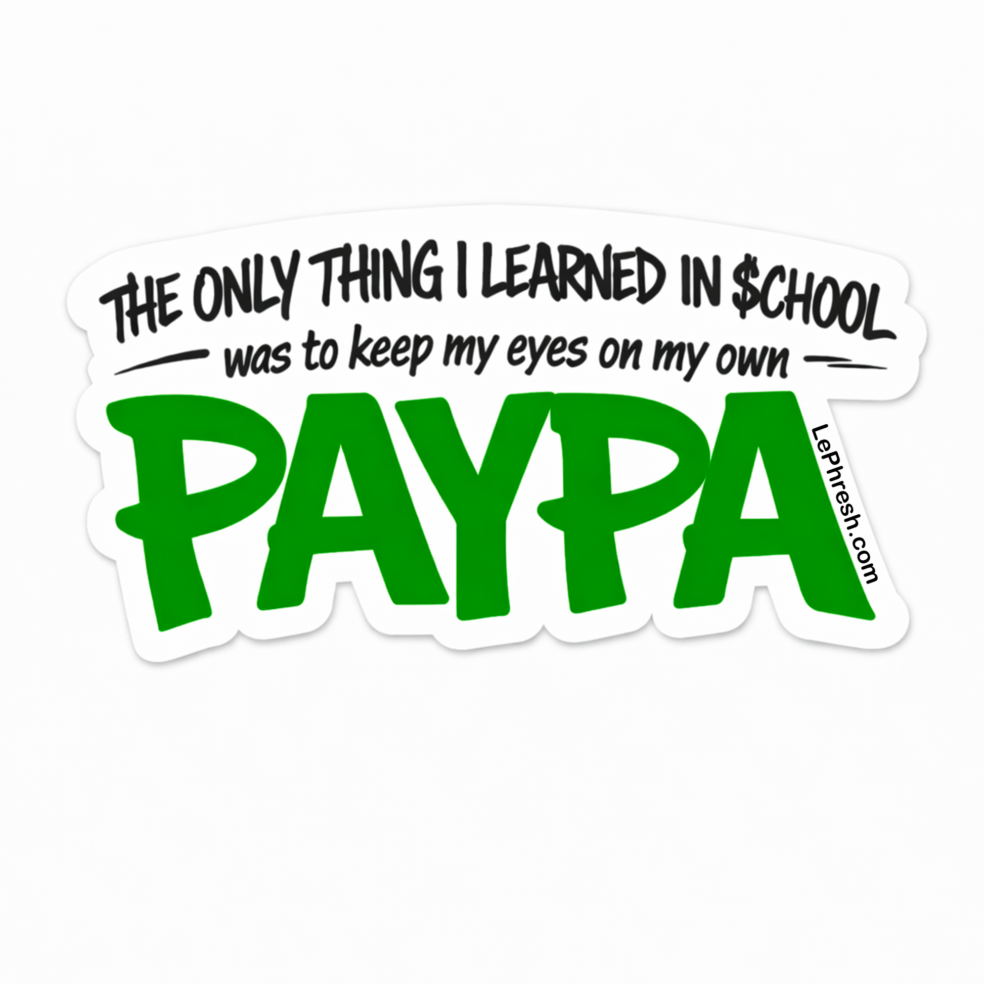 School Lesson Sticker - Lè Phresh 