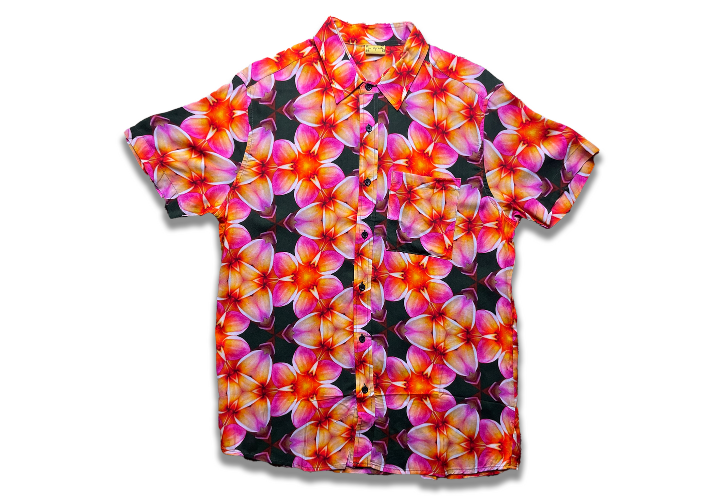 Button up Shirt "Plumeria" | Lè Phresh - Lè Phresh 